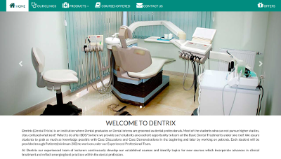 Dentrix Website by AltWare